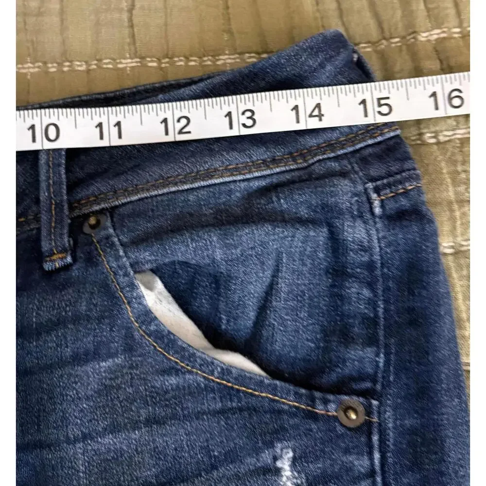 HUDSON Collin Flap Skinny Jean WMS‎ Size 26 Minimalist Core Preppy Modern Luxury
